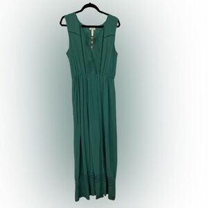 Matilda Jane Down In The Valley Green Maxi Dress Size L